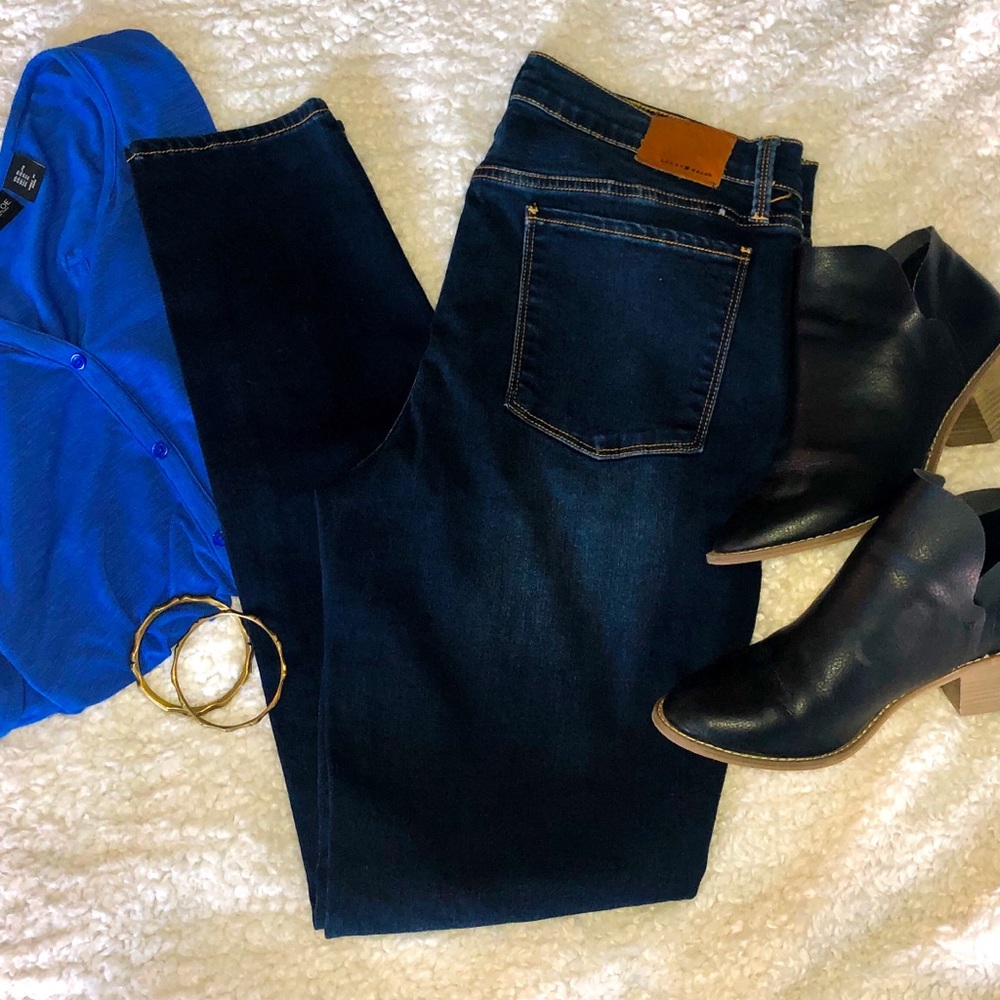 Lucky Brand “Brooklyn” Skinny Jeans, Size 14/32